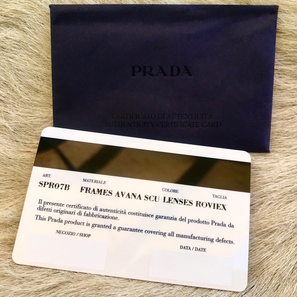 Auth PRADA Blk/Grn Polarized Lens Sunglass NEW main image 5
